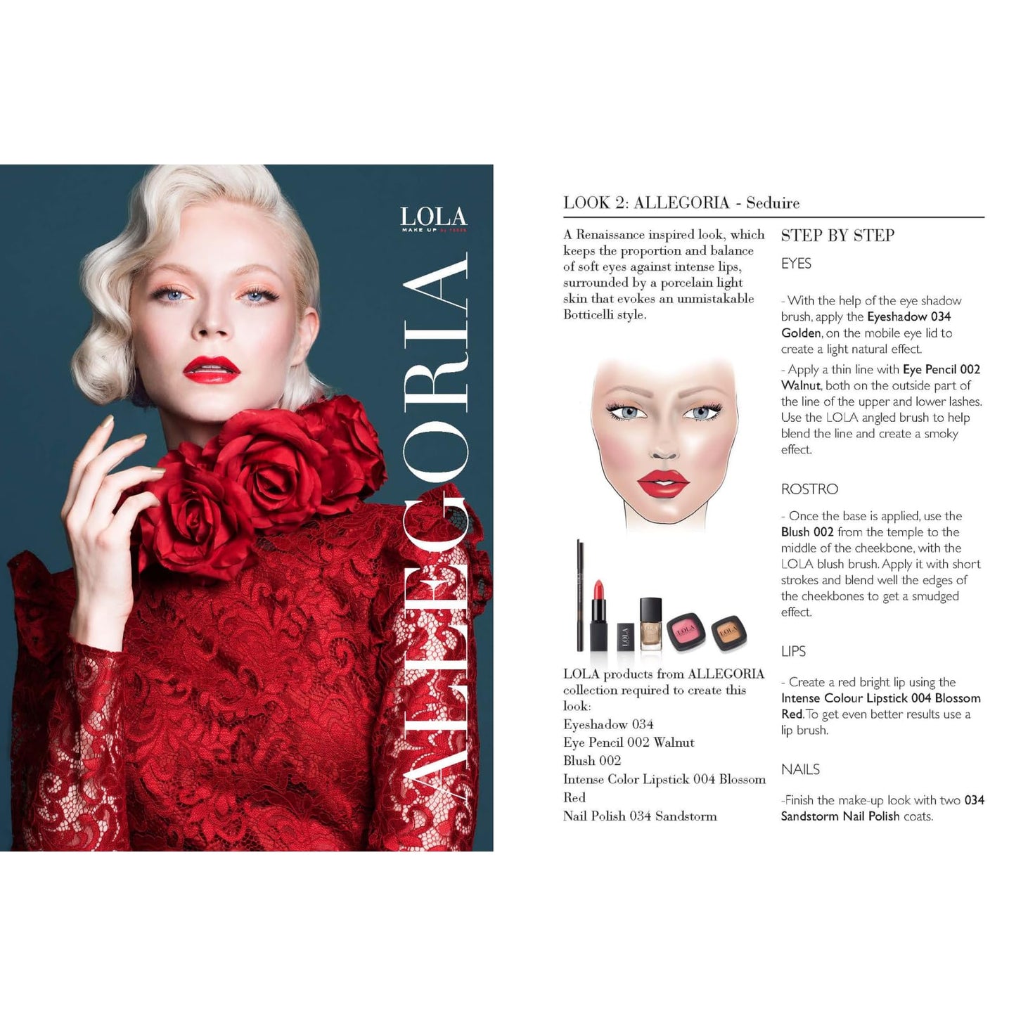 Lola Make Up by Perse LOLA Make Up by Perse Intense Colour Lipstick – Glossy Finish, Full Coverage, Ultra-Rich Pigments, Creamy Hydrating Formula, Infused With Vitamins E & C, Vegan & Cruelty-Free – 004-Blossom Red