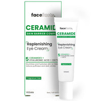 Face Facts Ceramide Eye Cream | Replenishing | Reduces Puffiness + Dark Circles | 15ml
