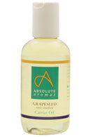 Absolute Aromas Grapeseed Oil 50ml - Pure, Natural, Vegan, GMO-Free - Massage Carrier Oil and Moisturiser for Hair, Skin, Face and Nails. (50ml)