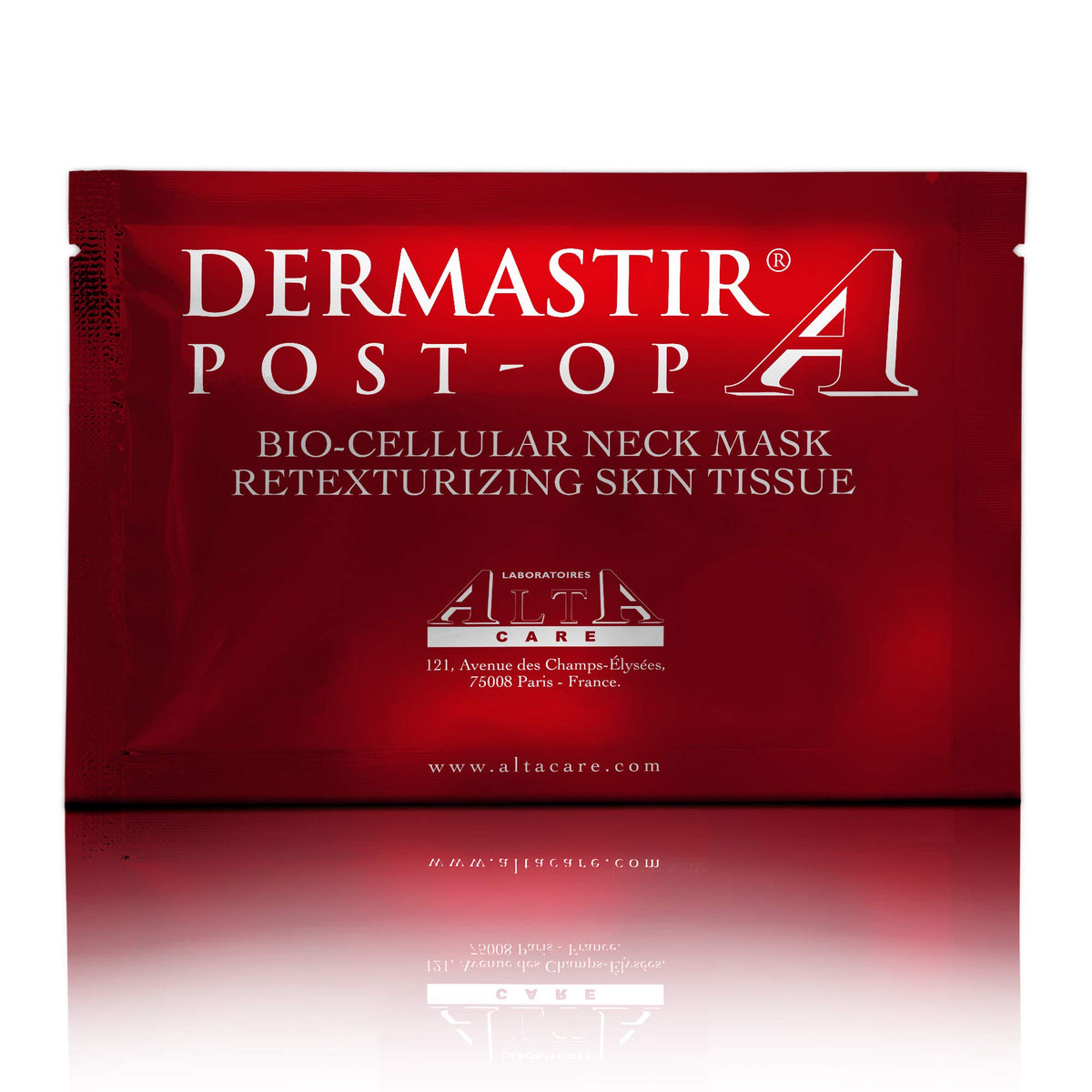 Dermastir Post-op Bio - Cellular Neck Mask Retexturizing Skin Tissue - Firming and Hydrating Anti-Aging Treatment - Made in France, 22ml