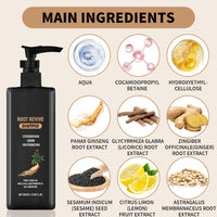 COWANIEE Spartan Root Activator Shampoo 100ml+ Conditioner for Men & Women 100g