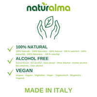 Bear's Garlic or Wild Garlic (Allium ursinum) Leaves and Bulbs Alcohol-Free Mother Tincture Naturalma - Liquid Extract Drops 120 ml - Food Supplement - Vegan