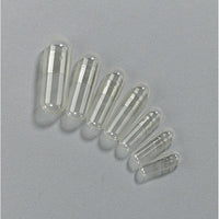 gelatincapsuk 100 Empty Clear Gelatin Gelatine Hard Capsules Size 000 self Fill Gel caps