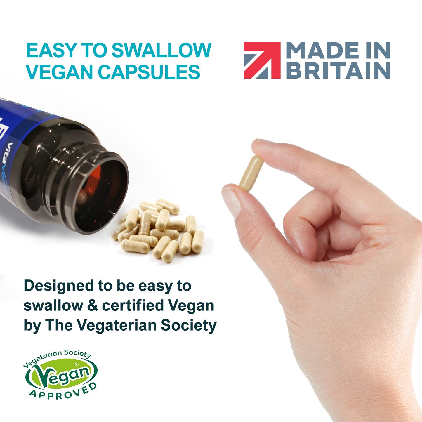 Brain Boost Nootropic High Strength Focus Supplement for Memory, Mood & Clarity with Lions Mane, Ginkgo Biloba, Bacopa, L-Carnitine, Guarana, L-Tyrosine, Rhodiola Rosea, Vitamin B12, B3, B6, & Folate