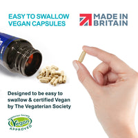 Brain Boost Nootropic High Strength Focus Supplement for Memory, Mood & Clarity with Lions Mane, Ginkgo Biloba, Bacopa, L-Carnitine, Guarana, L-Tyrosine, Rhodiola Rosea, Vitamin B12, B3, B6, & Folate