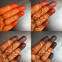 NEW FASHION HOUSE DULHAN BRIDE MEHINDI 6pk Individual Cones 100% Organic Henna Mehindi Cones Ready To Use. No Chemicals, No Dyes Guaranteed Colour