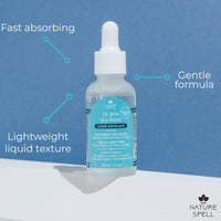 Nature Spell 2% BHA Liquid Exfoliant - Salicylic Acid Skin Perfecting Tonic 30ml Infused with Sea Moss Face Exfoliating Peel Prevent Breakouts and Minimise Pores - Made in the UK