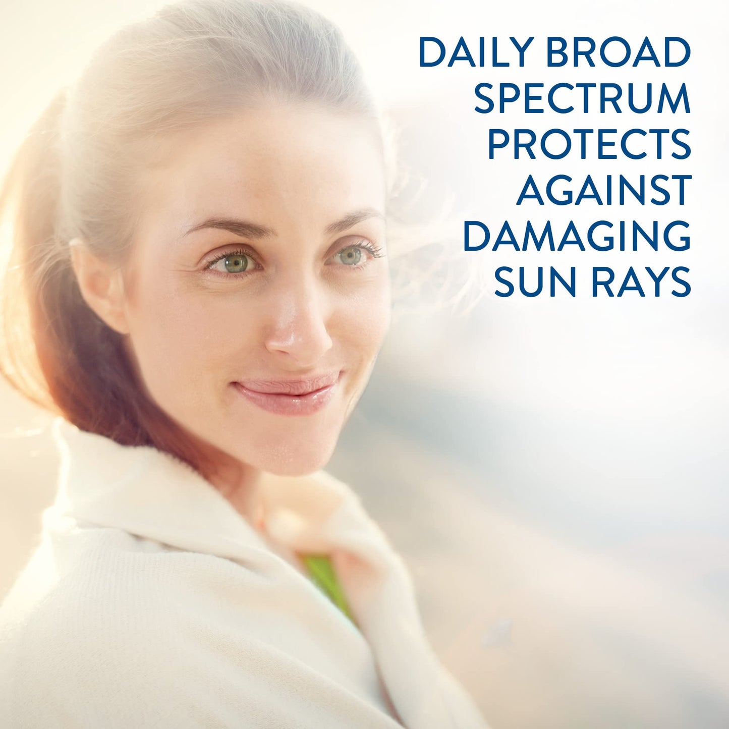 Cetaphil Daily Defence Face Moisturiser, SPF 50+ Day Cream With Glycerin, 50g, Sunscreen For All Skin Types