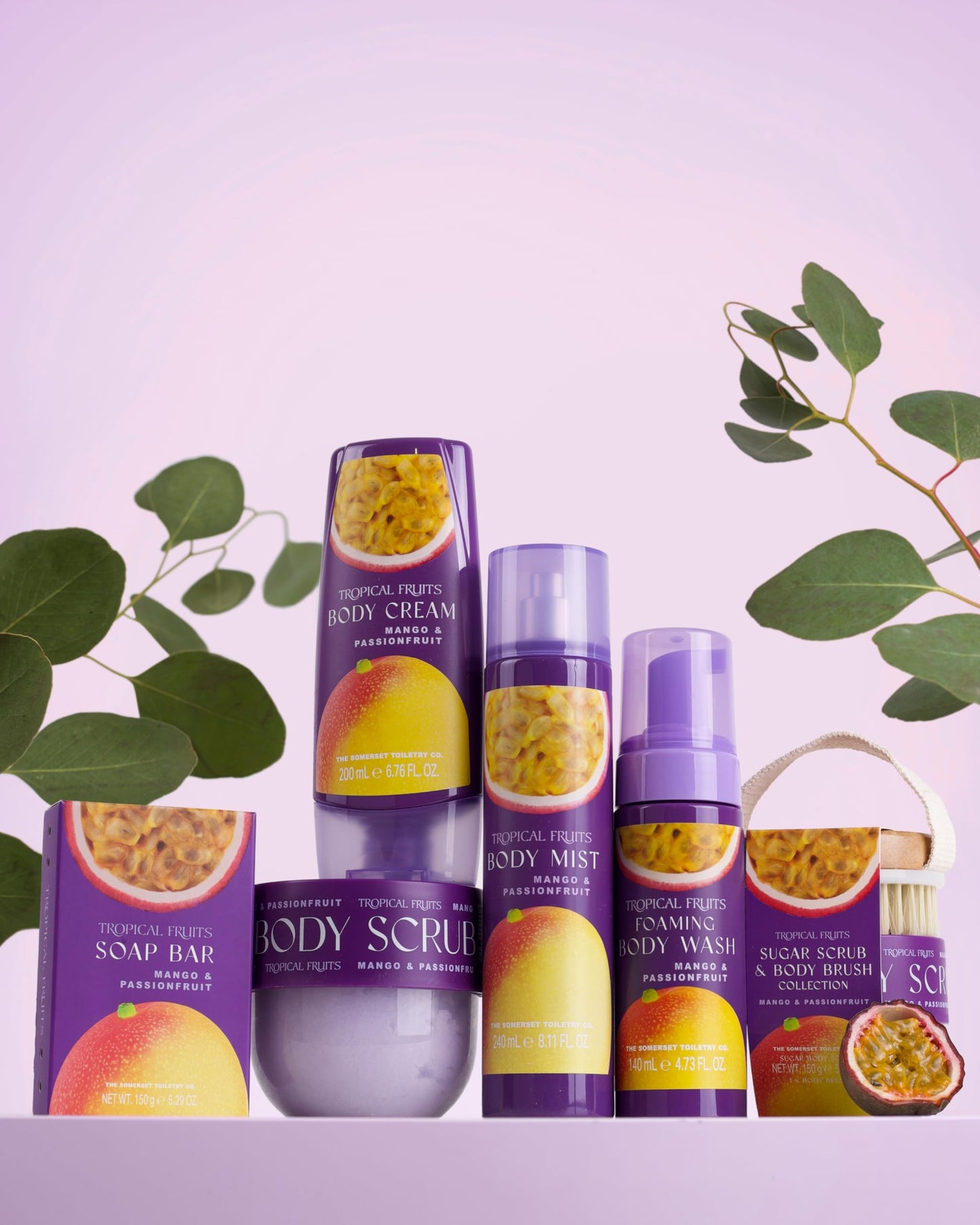 THE SOMERSET TOILETRY COMPANY LIMITED Tropical Fruits Mango and Passionfruit Body Cream 200ml