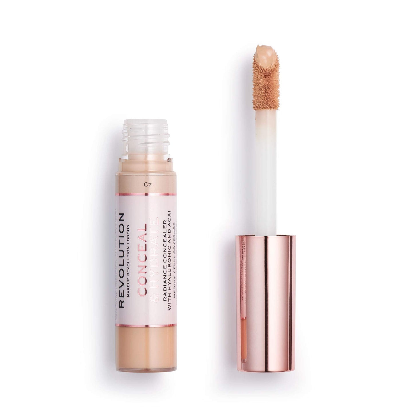 Makeup Revolution Revolution Beauty London Concealer, C7, 1 Count (Pack of 1)