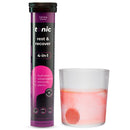 Tonic Health Rest and Recovery Magnesium Effervescent Tablets - 300mg Elemental Magnesium, Ashwagandha, Lemon Balm - No Sugar, Vegan Multivitamin - Relax and Recharge, Calming Cherry 20 Count