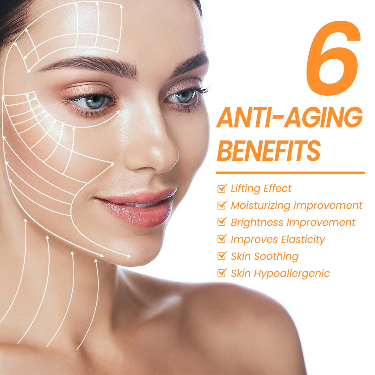 IIDACK DERMANCE Korea Highprime Collagen Soluble Film - Lighten Dark Circles and Bags Under the Eyes, Anti-wrinkle Lifting and Firming Mask (5box)