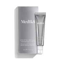 Medik8 Crystal Retinal Ceramide 6 Eye Cream - Anti Ageing & Anti Wrinkle - Smooth & Lift Eye Cream - 0.06% Retinal Strength - 11x Faster than Retinol - For Regular Vitamin A Users - 15ml