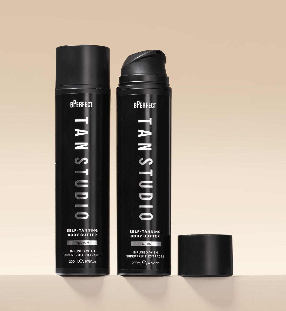 BPerfect Tan Studio - Gradual Tanning Body Butter with Shea Butter & Aloe Vera, Medium, 200ml