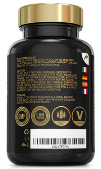 Advanced Turmeric Capsules High Strength 3000mg, Ginger & Black Pepper | ONE per Day | 8 Month Supply | Turmeric and Black Pepper Capsules Locally Made in UK | Turmeric Powder Joint Care Supplements