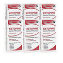 Asrev Healthcare Ketopine 2% Ketoconazole Anti-Dandruff Shampoo 6 x 60ml (6 PACK)
