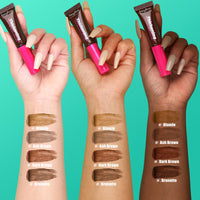 bayfree Thickening Eyebrow, Waterproof Tinted Brow Glue Eyebrow Gel, Wearable Eyebrow Glue for 16h, Blonde