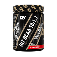 DY Nutrition HIT BCAA 10:1:1 400g, 20 Servings (Strawberry)