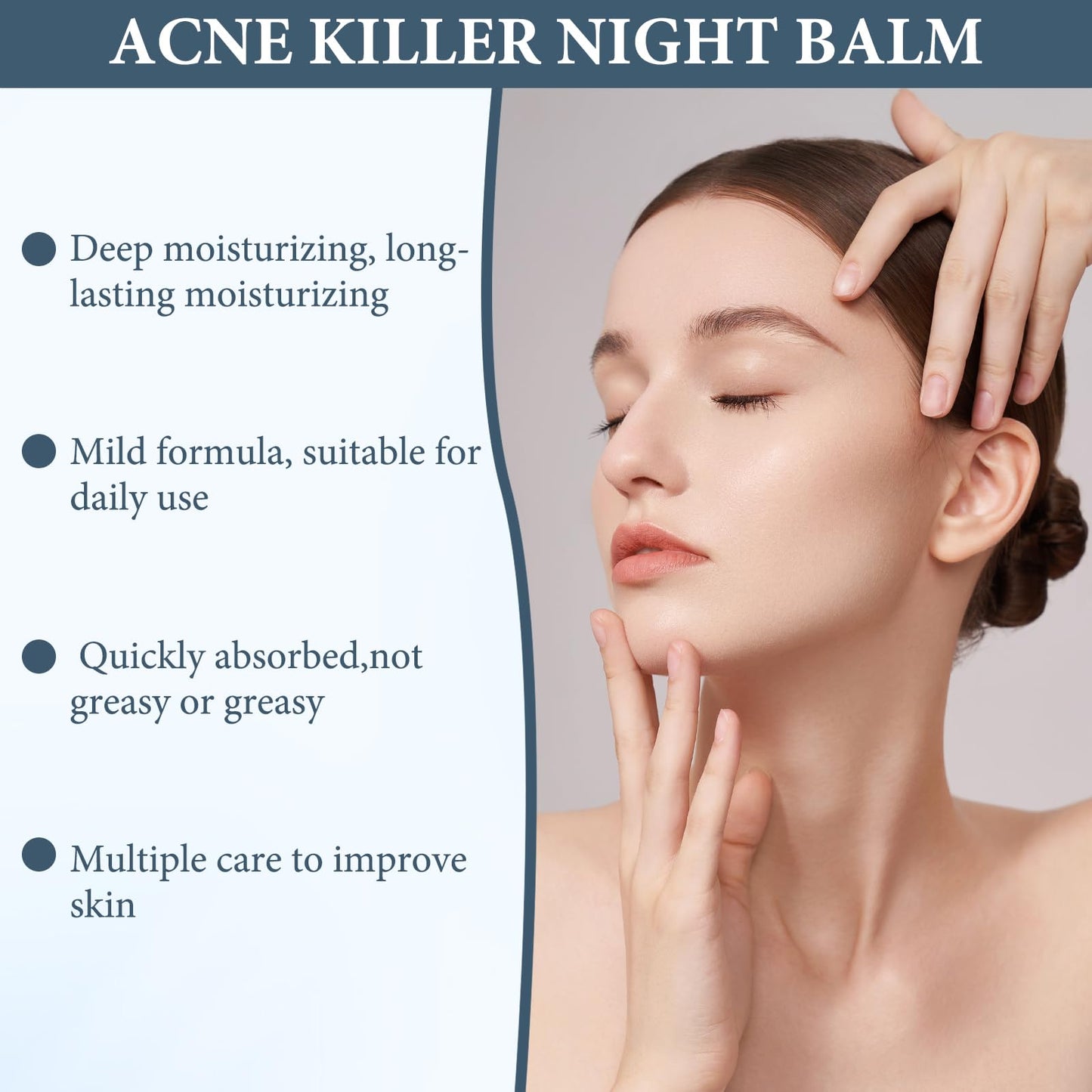 2pcs Norse Acne Organics Balm Cream,Acne Set Clearing Cream for Women & Me Organic Acne Balm, Organics Acne Killer Reduces Acne, Blackheads, Pimples, Removes Excess Oil and Deeply Moisturizes