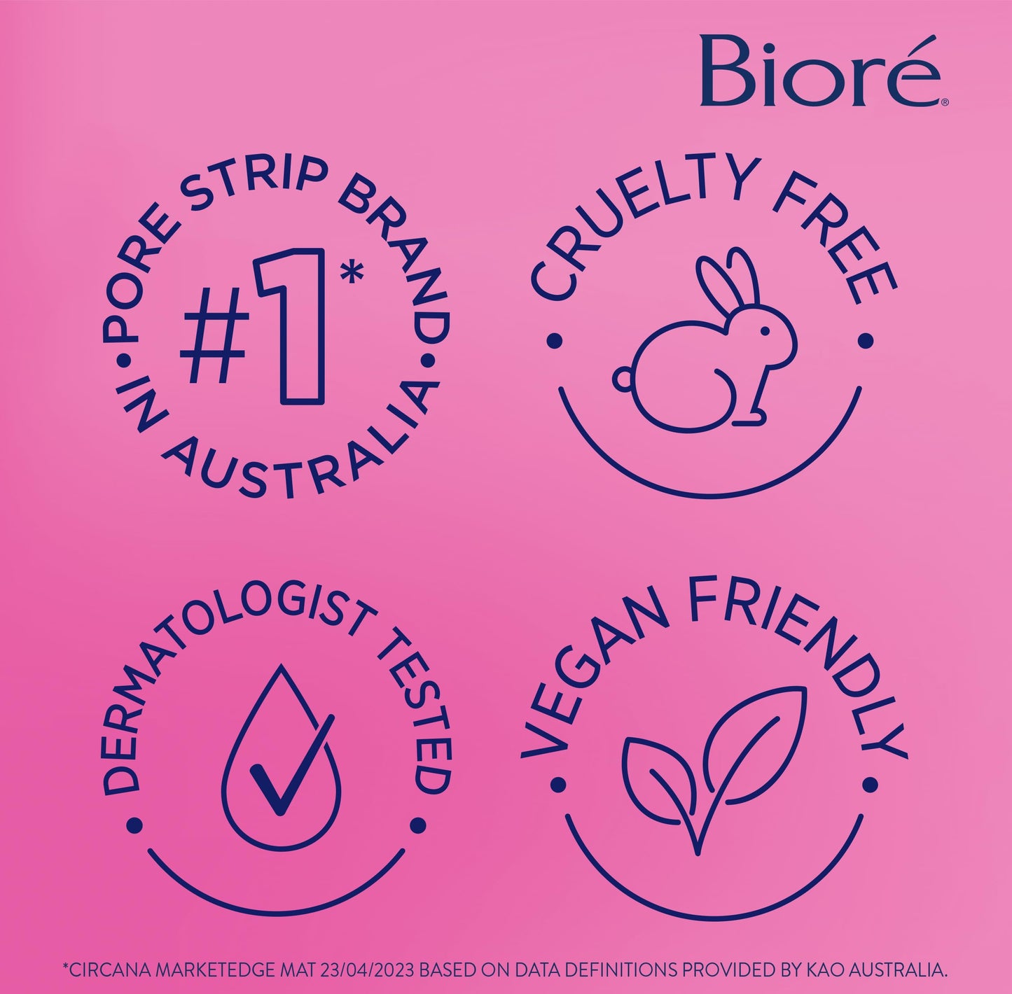 Biore Deep Cleansing Blackhead Remover Nose Strips and Face Pore Strips Combo, Pack of 14