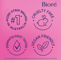 Biore Deep Cleansing Blackhead Remover Nose Strips and Face Pore Strips Combo, Pack of 14