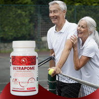 The Good Vitamin Company Ultrapome: 30 Vegetarian Capsules, Pomegranates + Live Cultures/Microbiome, Ellagitannins, Urolithin A Supplement, Cellular Health Complex for Mitochondrial Health, Mitophagy, Energy Support