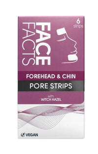 Pretty Face Facts Witch Hazel Forehead & Chin Pore Strips