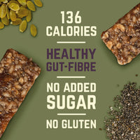 Veloforte Oat Snack Bars For Daily Health | Delicious, gut-healthy whole-food bars made with real fruits and seeds. Zero artificial ingredients, Zero added sugar | Variety | 12-pack