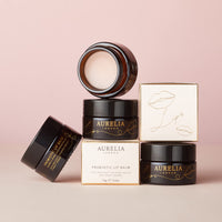 Probiotic Lip Balm | Ultimate Probiotic to Hydrate and Repair | Supports Anti Ageing | Made from Natural Ingredients | Suitable for Sensitive Skin | Aurelia London 15g