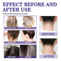 Hair Wax Stick, MKNZOME 2Pcs Hair Wax for Men Women Wax Stick for Hair Wigs Edge Control Stick Hair Stick Non-greasy Styling Wax for Fly Away & Edge Frizz Hair