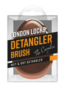 London Locks Camden Detangle Brush Rose Gold Use this hair brush on long or short hair. As well as an afro or a weave, to detangle and maintain beautiful healthy hair