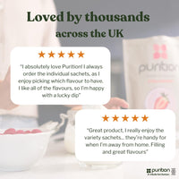 Purition Unflavoured – High Protein Wholefood Shake | 500g Natural Meal Replacement with Whey Protein | Unsweetened, No Flavouring | Keto Diet, Weight Loss & Healthy Breakfasts | 12 Servings