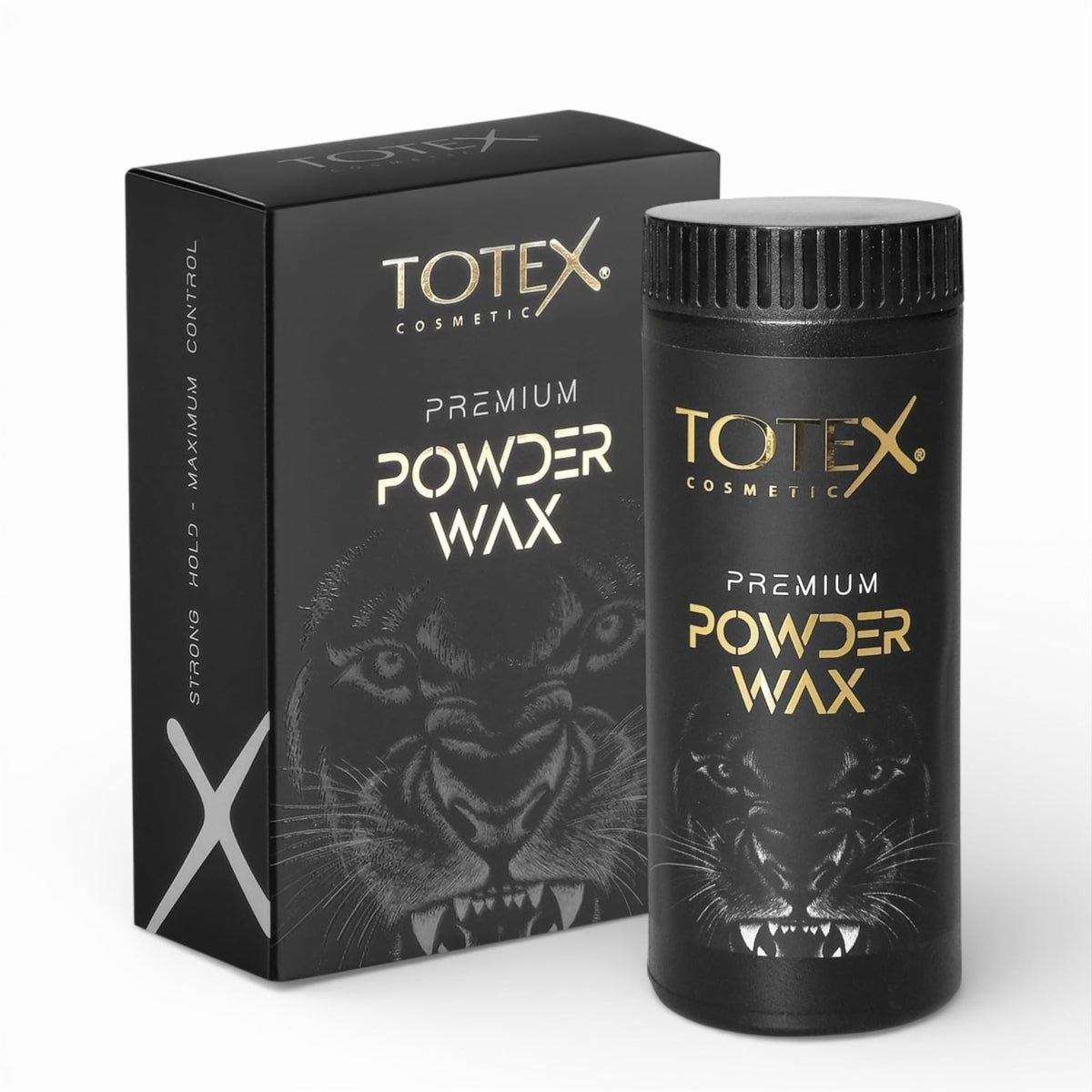Totex Premium Hair Styling Powder Wax | Volumising Thickening Magic Dust | Ultra Strong Matte Look Excellent Hold Maximum Control 400 Series 20g