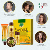 Sanotint Classic Hair Color Imported From Italy (125 ml) (Light Natural Brown)