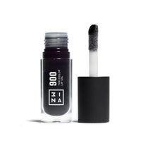 3INA MAKEUP - The Color Lip Oil 900 - Black Lip Gloss with 24h Hydration & Hyaluronic Acid - Lipstick & Lip Balm