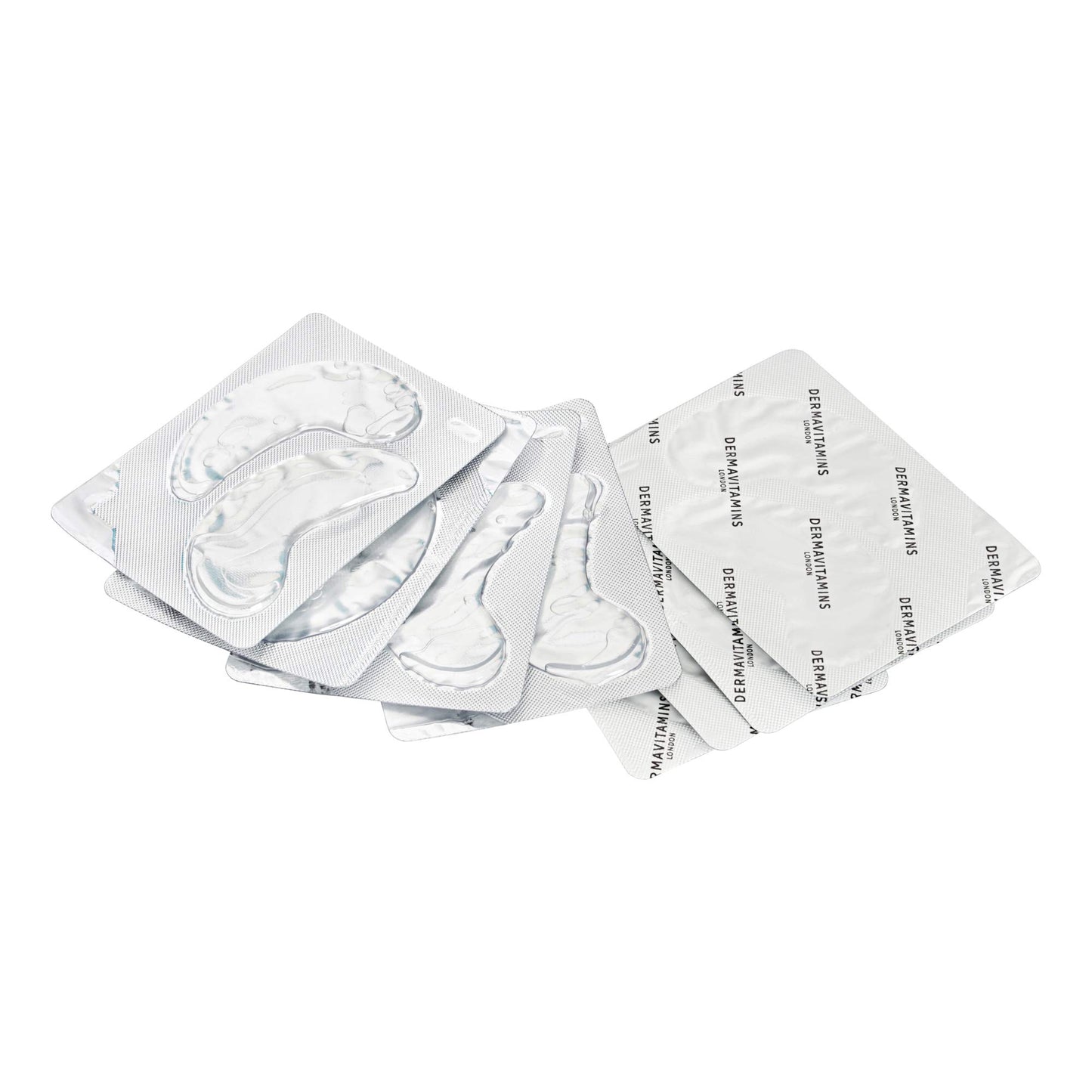 Dermavitamins Advanced Energising Hydro Under Eye Gel Patches - for Dry Tired Under Eyes (20 Pack)