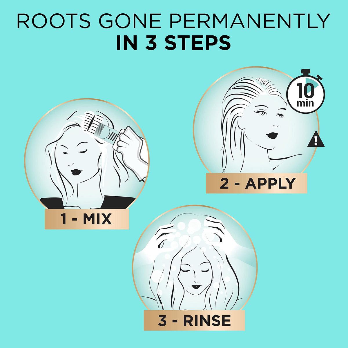 L'Oreal Paris Magic Retouch Permanent Root Concealer, Touching Up Grey Hair Dye, 5 Brown, 1 Count (Pack of 1)