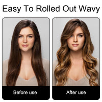 Keratobleem Heatless Curling Set,Velvet Hair Curler with Sleep Cap, DIY Hair Curling Band Styling Kit, Overnight Hair Rollers, Heatless Curls Band for Long Medium Hair - Black
