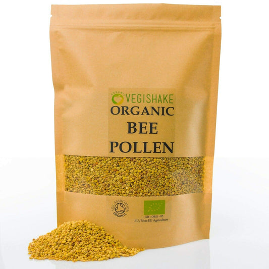 vegishake Bee Pollen B-Complex Vitamins B1 B2 B9 C E and Copper (250g)