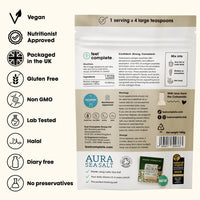 Feel Complete | High Protein Collagen Powder | No Sugar, No Sweeteners | Unflavoured | Grass Fed & Hydrolysed | Premium Type 1 & 3 Bovine Peptides | Halal | Skin, Hair & Nails | 140g | 14 Servings