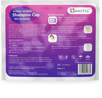 LIMDO 3 pk - Premium Rinse Free Shampoo Cap - Microwaveable with Conditioner & Vitamins, Nourish & Protect, No Water, No Parabens, Latex Free, Alcohol Free