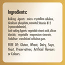Solgar Vitamin 100 µg B12 Tablets - Pack of 100 - Easy to take Form - for Healthy Nervous System, Heart and Mind - Red Blood Cell Formation - Vegan