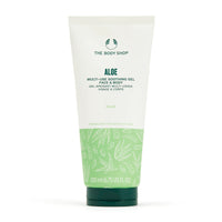 The Body Shop Aloe Multi-use Soothing Face & Body Gel (1x 200ml), Hydrating Aloe Vera Gel for Sensitive Skin, 98% Natural Origin Ingredients, Vegan & Fragrance-Free