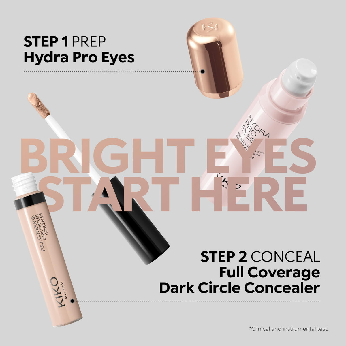 Kiko Milano KIKO Milano Full Coverage Dark Circles Concealer 17, High-Coverage Liquid Concealer For The Face And Eye Area