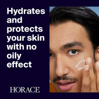 HORACE Mattifying Face Moisturizer for Men, Unscented, 75 ml