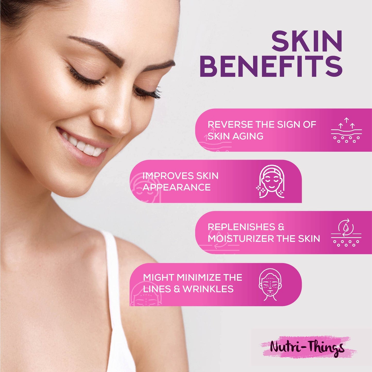 Hyaluronic Acid Capsules with Added Vitamin C | Hyaluronic Acid Tablets which Supplements a Healthy Lifestyle