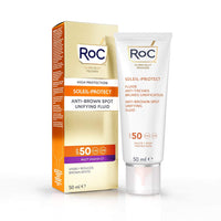 RoC Soleil-Protect Unifying Fluid Anti-Brown Spots SPF50 - Face Sunscreen - 50 ml