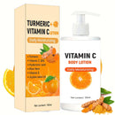 IZBEAUVO Vitamin C & Turmeric Body Lotion,Turmeric Moisturizer Vitamin c Body Cream,Brightening Body Lotion,Moisturizing Body Lotion for Dry Skin, Remove Dark Spots Large-capacity 150ml