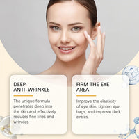 Fankayi Eyelift Serum Mango Revitalize Eye Cream,Mango Activating And Firming Eye Cream,Hyaluronic Acid Repair Cream,Dark Circle Ey-e Crea-m,Ey-e Cream for Dark Circles,Eye Crea-m for Puffy Eyes,Ey-e Bag