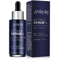 Aeshory Retinol Serum for Face/Neck/Eyes 50ml, High Strength with 5% Retinol, 30% Vitamin C, Vitamin E & Hyaluronic Acid - Anti Aging Facial Serum for Moisturizing, Fine Line and Wrinkles, Skin Repair